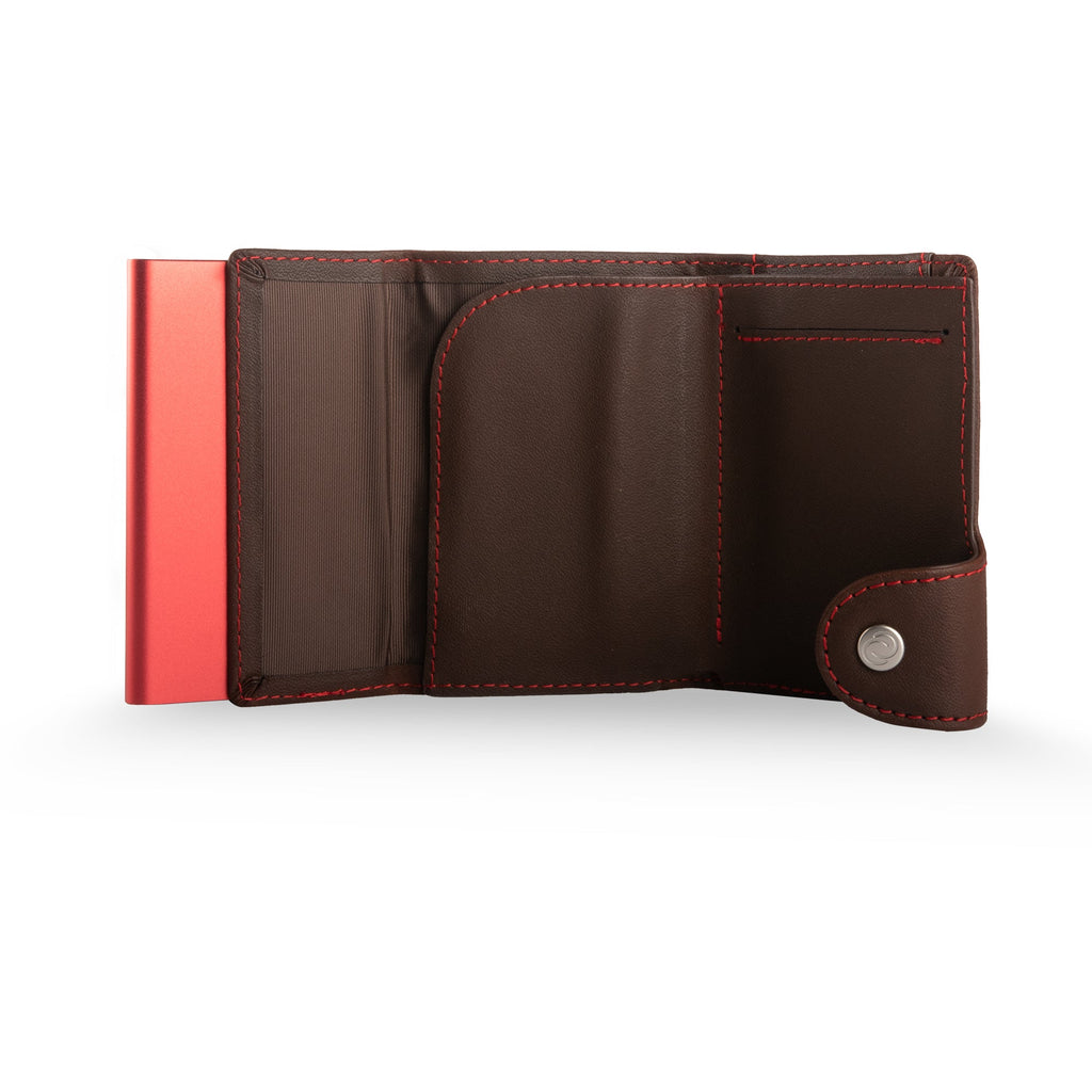 C-Secure RFID Leather Wallet/Cardholder