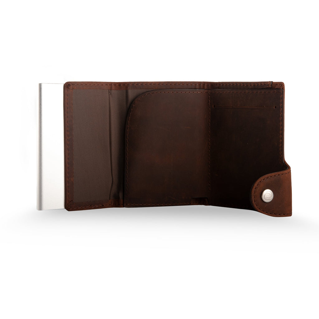 C-Secure RFID Leather Wallet/Cardholder